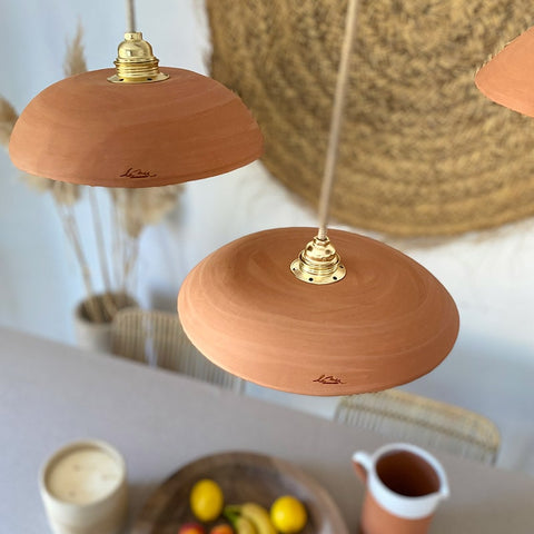 Suspension en laiton brossé variateur dali Ginger 32 - Marset Suspension en laiton brossé variateur dali Ginger 32 - Marset